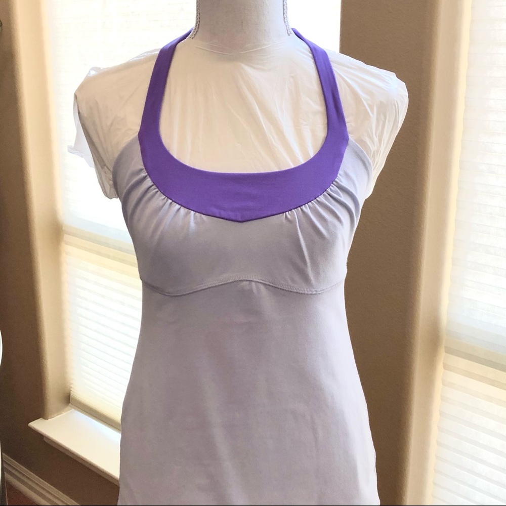 Lululemon Workout Yoga Tank Gently Used Size 8